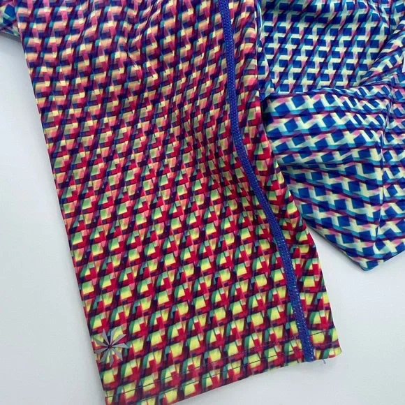 Athleta Vivid Sonar Ombré Capri Yoga Pants Leggings Size Small—Like New - Picture 4 of 9